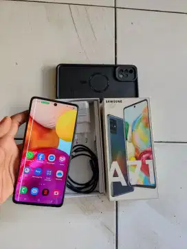 Samsung a71 lengkap 8/128