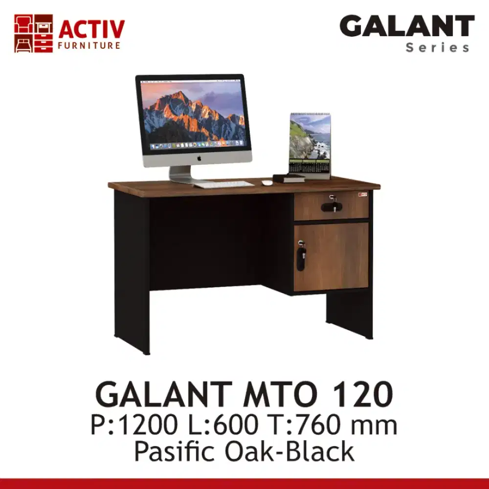 READY MEJA KERJA GALANT MTO 120 TERMURAH TERLARIS SALE