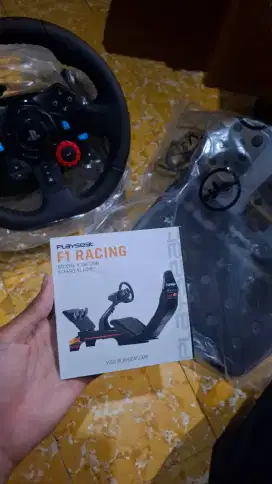 G29 LOGITECH DRIVING WHEEL + STEERING WHEEL + JOYSTICK