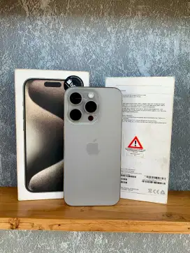Iphone 15 Pro 128gb Natural IBOX GARANSI OKTOBER 2025 Malang Batu
