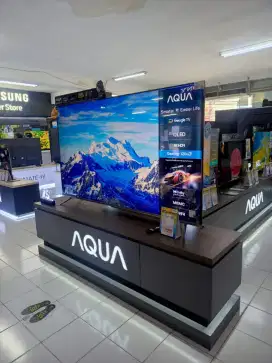 Aqua SmartTV 4K HDR Cicilan ringan