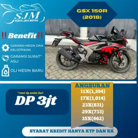 GSX 150 R 2018 Tangan 1 dari baru