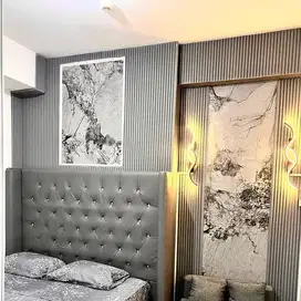 Sewa Apartemen Green Pramuka City 2BR Full Furnish di atas Mall
