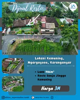Dijual Resto Senja Jingga Kemuning