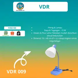 LAMPU BELAJAR MINIMALIS V-009 VDR