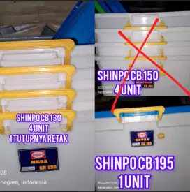 kontainer plastik second kondisi masih oke