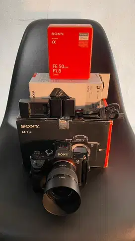 Jual Sony A7SII mark 2+ FE 50mm f/1.8 | 12.500.000