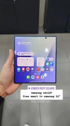 Samsung zfold 7 free smart tv
