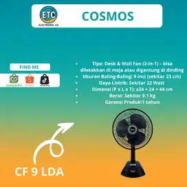 KIPAS ANGIN MINIMALIS CF-9 LDA COSMOS