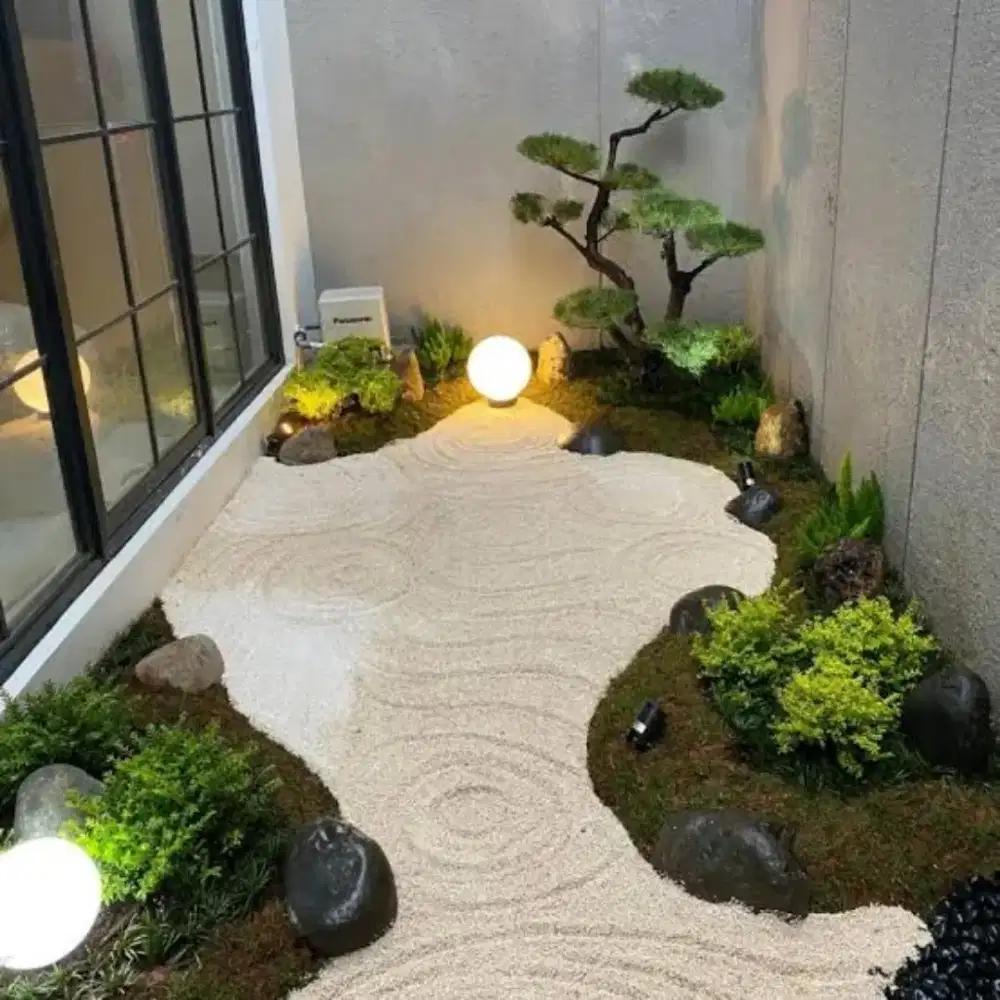 Pembuatan taman Jepang