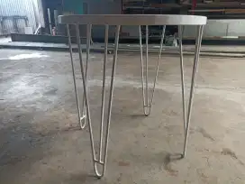 Meja besi granit