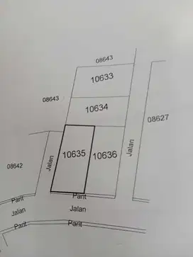 Di jual tanah murah bagus area seyegan