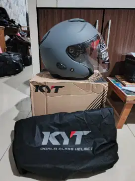 HELM KYT KYTO ABU DOFF, KONDISI BARU