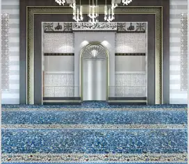 KARPET MASJID LUXURY! SAJADAH MASJID AL QATIF TURKIYE LEMBUT & TEBAL