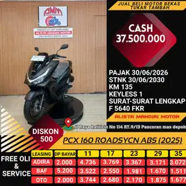 KREDIT TANPA DP PCX 160 ROADSYCN ABS TH 2025 BISA PAKAI CC / PAYLATER