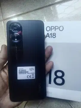 Oppo a18 ram 4+4 128