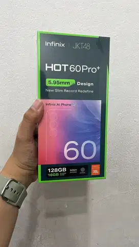 Infinix hot 60 pro+ 8/128 Segel box , garansi resmi 12bulan