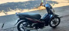 Supra helm in injeksi THN 2013 plat AB Bantul