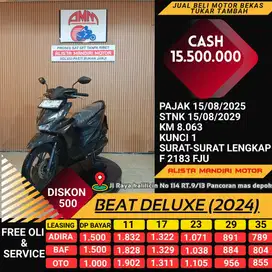 BEAT DELUXE TH 2024 BISA BAYAR VIA CC / PAYLATER