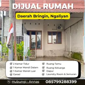 Rumah murah strategis NGALIYAN BERINGIN / NGALIYAN BRINGIN