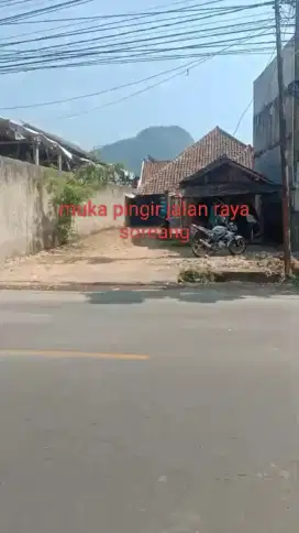 Jual tanah pingir jalan propingsi bagus buat gudang