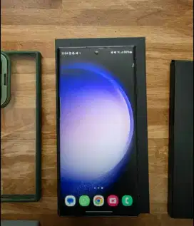 Samsung s23 ultra mulus masih ada plastiknya full set jual cepet