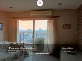 Dijual Apartement Thamrin Residence 2 BR Full Furnished Lantai Sedang