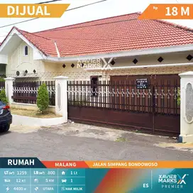 Barang Langka Dijual  2 Unit Rumah Berjejer Simpang Bondowoso Malang