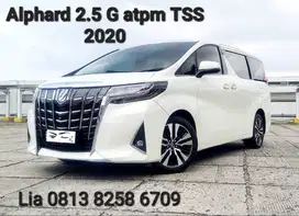 Toyota Alphard 2.5 G atpm A/T Nik 2020