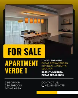 DIJUAL APARTEMEN Verde 1 Letak Jakarta Selatan Strategis dan Siap Huni