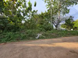 Dijual tanah kosong, datar tanpan perlu ditimbun, siap bangun,