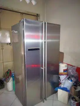 Kulkas samsung side by side,frezer box cf 220l,under