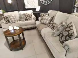Harleson Sofa Set 3+2Seat | Cream