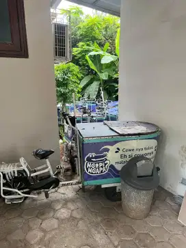 JUAL CEPAT GEROBAK SEPEDA LISTRIK