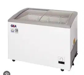 Gea sleeding freezer kaca