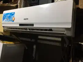 Ac sanyo 3/4pk siap pasang