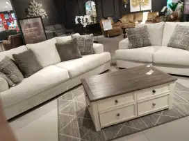 Soletren Sofa 3+2 Seat Fabric | Light Grey