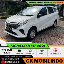 (Dp5jt) Daihatsu Sigra D Manual 2021 ORISINIL Kredit Murah