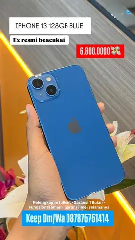 iphone 13 128 blue
