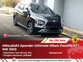 [ LOW KM ] Mitsubishi Xpander Ultimate Hitam Facelift AT 2023/2024