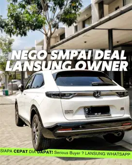 (SUDAH HARGA CASH) HONDA HR-V RS 2022 (Varian Tertinggi)