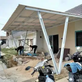 Spesialis kanopi minimalis modern, interior design pagar dan plafon