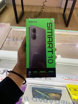Infinix smart 10 4/128gb gress garansi 1thn