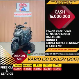 KREDIT TANPA DP VARIO 150 EXCLSV TH 2017 BAYAR PAKAI CC / PAYLATER