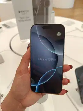 KREDIT IPHONE 16 PRO 128GB WHITE TITANIUM, PROMO FREE 2X CICILAN