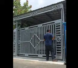 Spesialis kanopi minimalis modern termurah baja ringan dan besi
