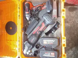 Jual BU bor impact + grinda cordles JLD
