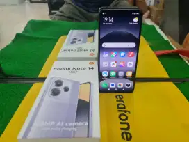 Redmi Note14 5G Ram 8/256 gb mulus no minus lengkap