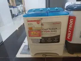 Mesin Cuci Polytron WM Twin TUB 7,5KG
