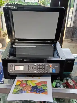 Printer Epson Adf L565 Wi-Fi bisa print scan copy F4 siap pakai